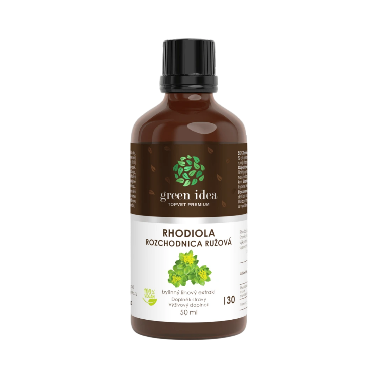 Obrázok z Rhodiola - tinktúra - kvapky 50 ml - Green idea