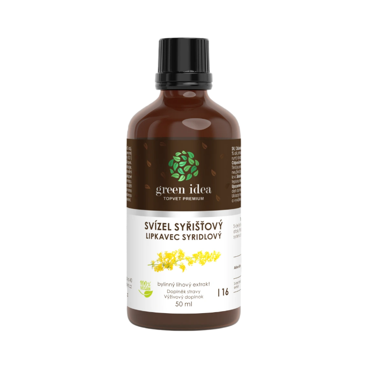 Obrázok z Lipkavec syridlový – tinktúra 50 ml – Green idea