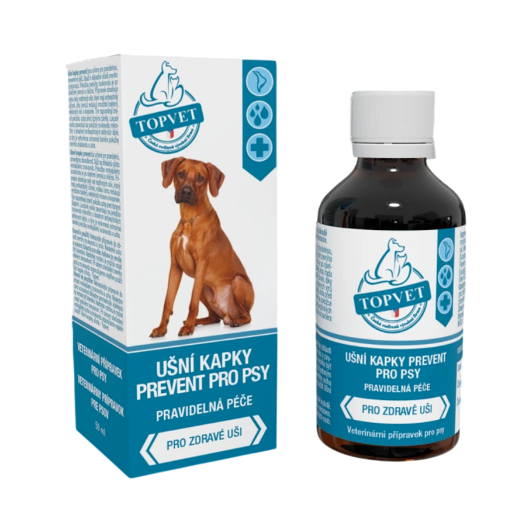 Obrázok z Ušné kvapky Prevent pre psov – 50 ml – Green idea