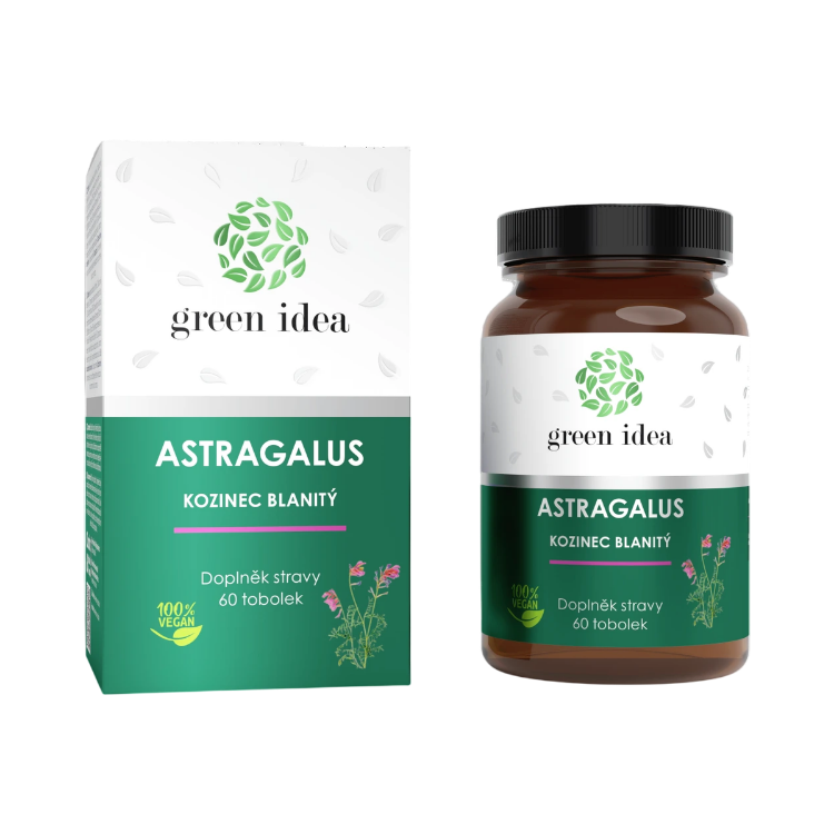 Obrázok z Astragalus – Kozinec blanitý – kapsuly 60 ks – Green idea