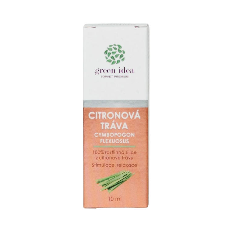 Obrázok z Citrónová tráva – 100 % silica 10 ml – Green idea
