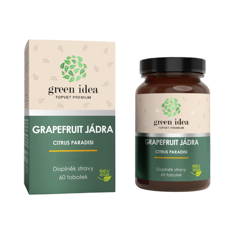 Obrázok z Grapefruit – Extrakt z jadierok 60 kapsúl – Green idea