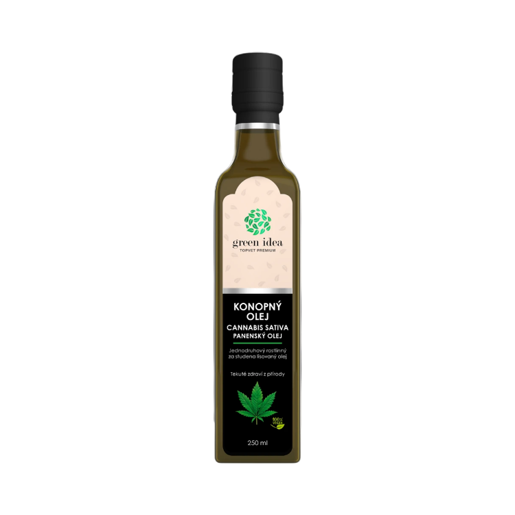 Obrázok z Konopný olej 250 ml – Green idea