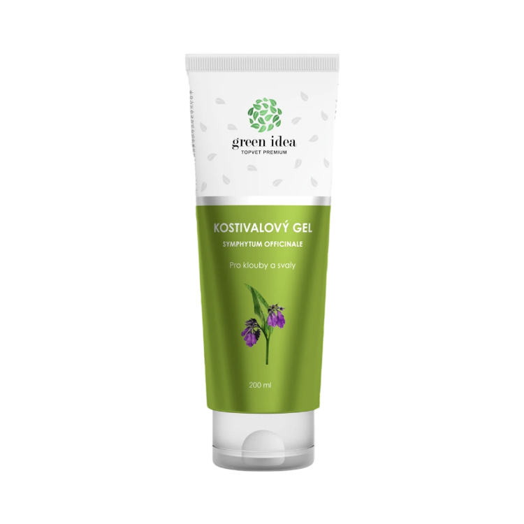 Obrázok z Kostihojový masážny gél v tube 200 ml – Green idea