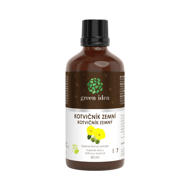Obrázok z Kotvičník zemný – tinktúra – kvapky 50 ml – Green idea