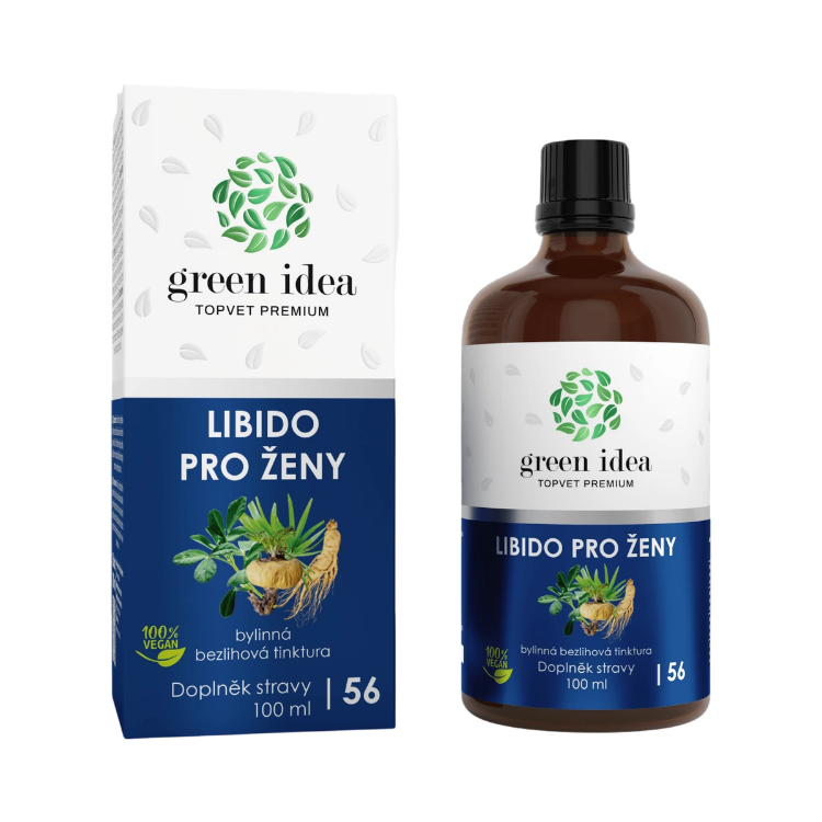 Obrázok z Libido pre ženy – bezliehová tinktúra 100 ml – Green idea