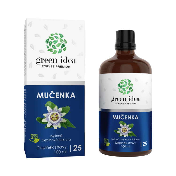 Obrázok z Mučenka – bezliehová tinktúra 100 ml – Green idea