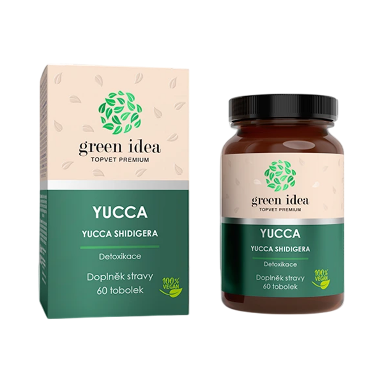 Obrázok z Yucca – bylinný extrakt – 60 kapsúl – Green idea