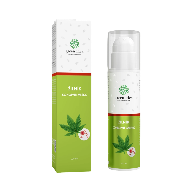 Obrázok z Žilník – konopné mlieko – 200 ml – Green idea