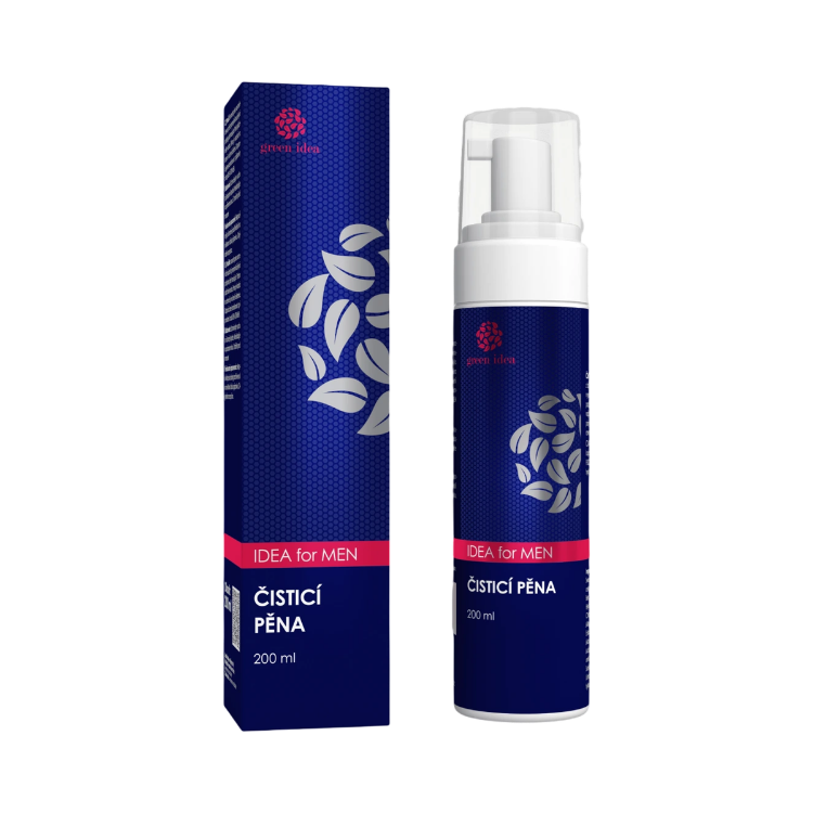 Obrázok z IDEA for MEN - Čistiaca pena pre mužov 200 ml - Green idea