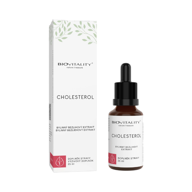 Obrázok z Cholesterol - bezliehová tinktúra – kvapky 25 ml – Green idea