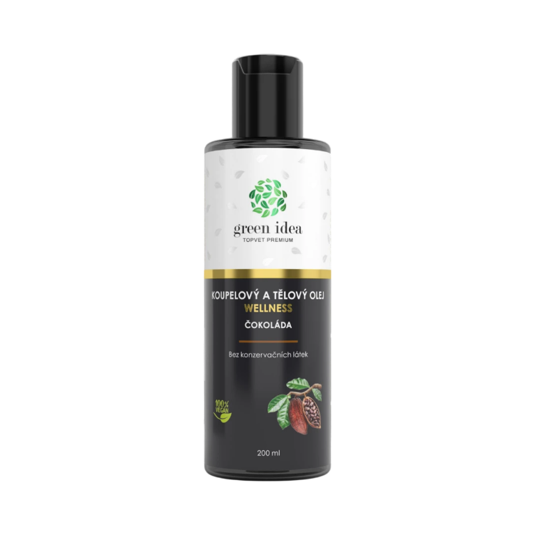 Obrázok z Čokoláda – kúpeľový a telový olej 200 ml – Green idea