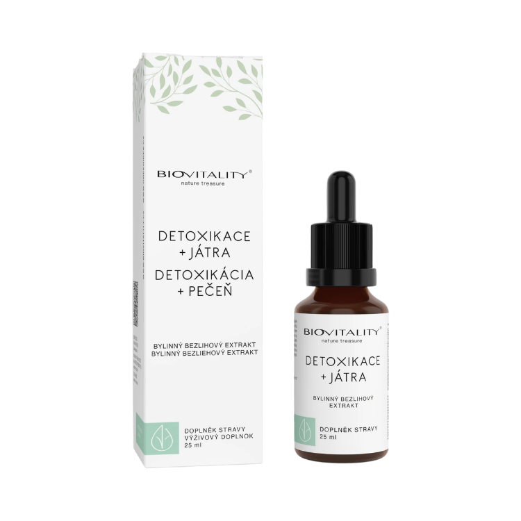 Obrázok z Detoxikácia + pečeň bezliehová tinktúra – kvapky 25 ml – Green idea