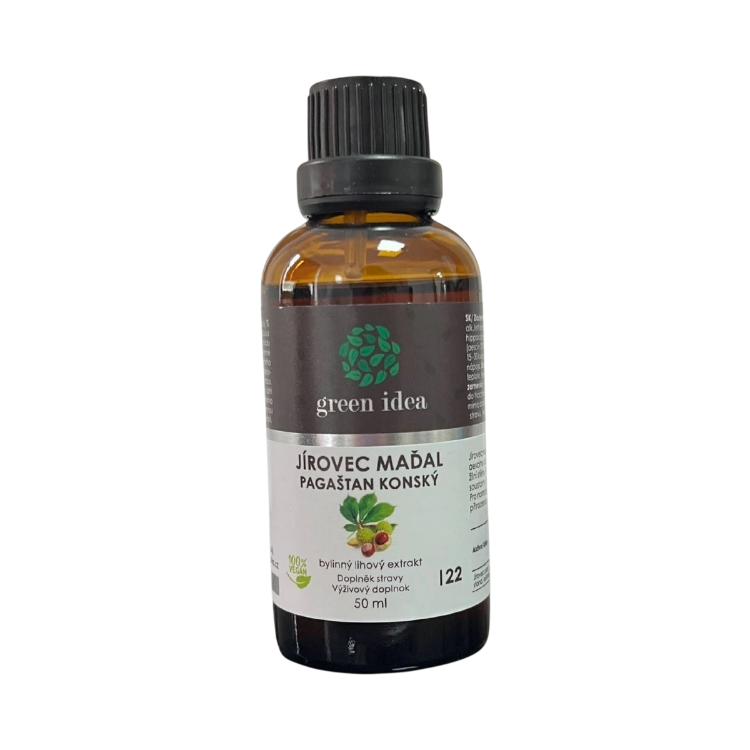 Obrázok z Pagaštan konský – tinktúra – kvapky 50 ml – Green idea