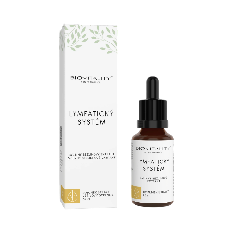 Obrázok z Lymfatický systém - bezliehová tinktúra - kvapky 25 ml - Green idea