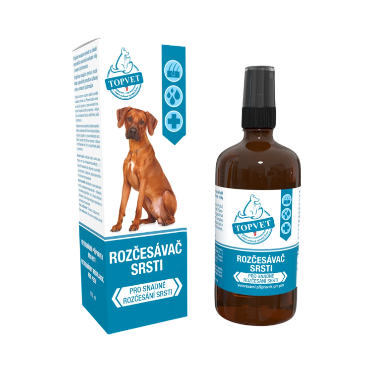 Obrázok z Rozčesávač srsti pre psy 100 ml – Green idea