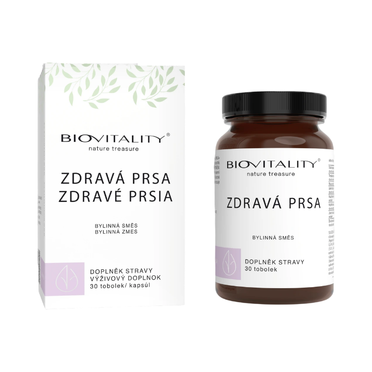 Obrázok z Zdravé prsia – bylinný komplex – 30 kapsúl – Green idea