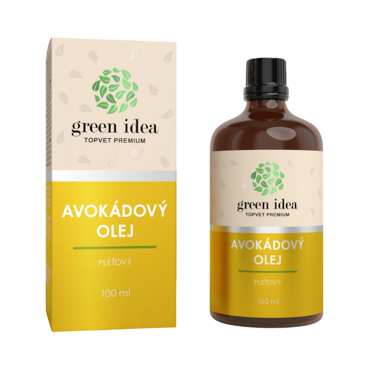 Obrázok z Avokádový pleťový olej – 100 ml – Green idea