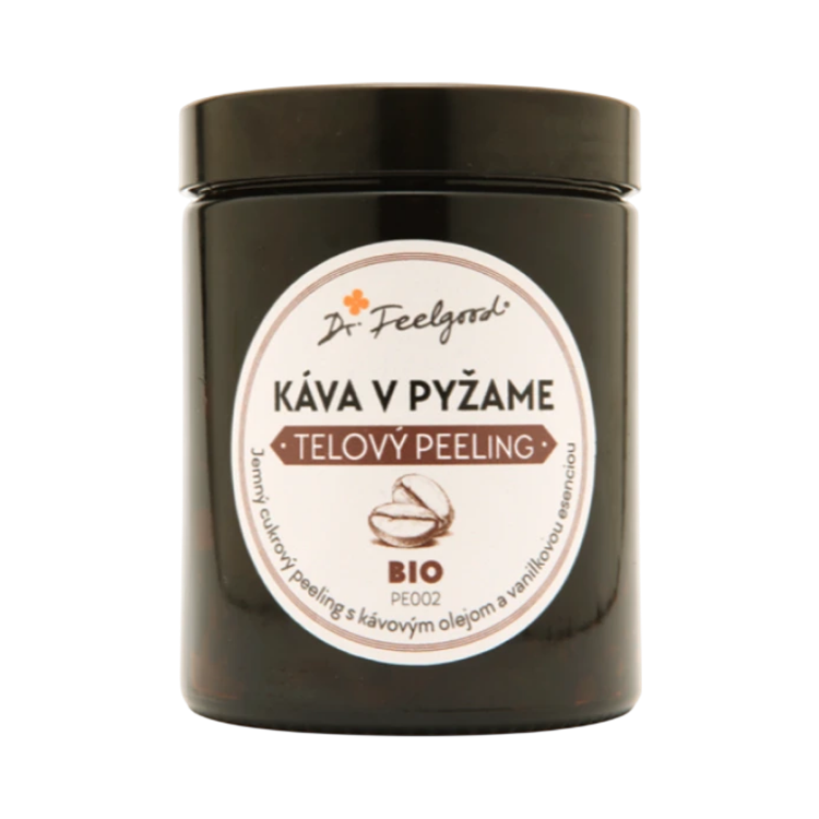 Obrázok z BIO telový peeling KÁVA v PYŽAME - 180 ml - Dr. Feelgood