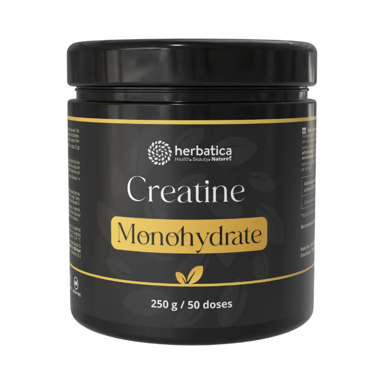 Obrázok z 100% Kreatín monohydrát prášok 250g - Herbatica