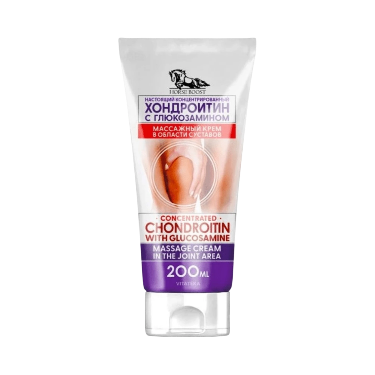 Obrázok z Masážny krém na kĺby s chondroitínom a glukosamínom - 200ml - Vitateka