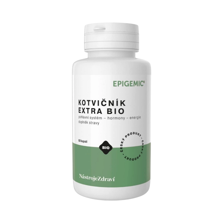 Obrázok z Kotvičník Extra BIO - 60 kapsúl - Epigemic®