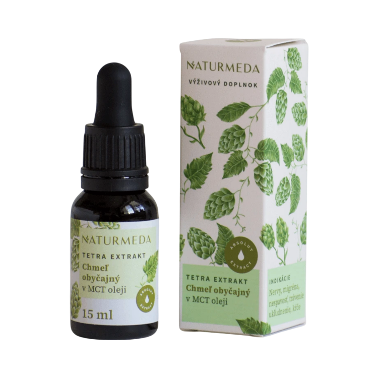 Obrázok z Chmeľ obyčajný – Tetra bylinný extrakt 15 ml - Naturmeda