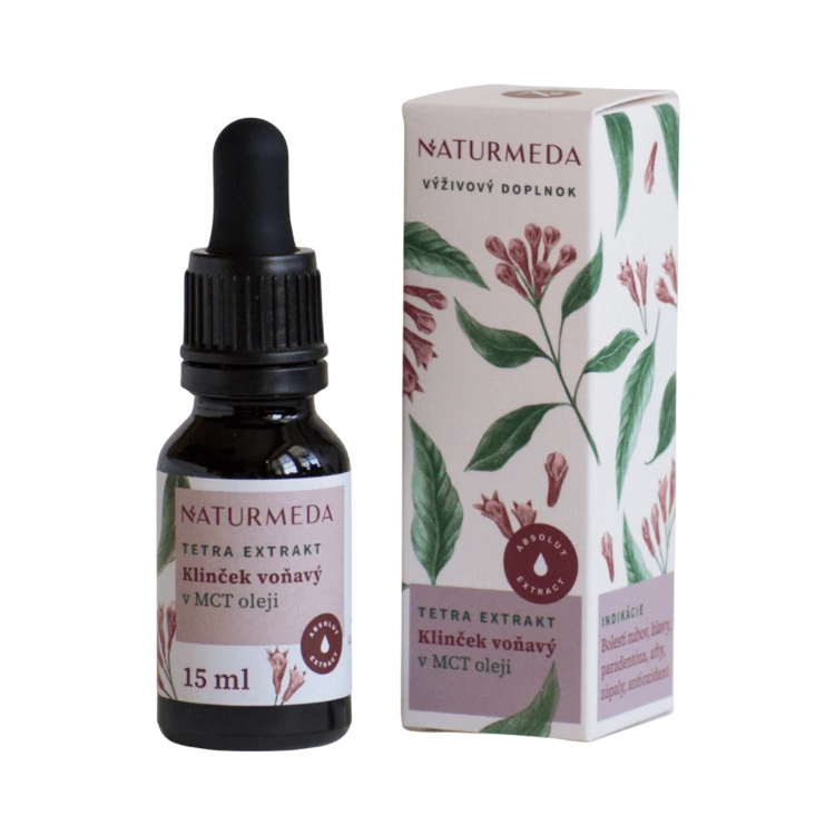 Obrázok z Klinčekovec voňavý – Tetra bylinný extrakt – 15 ml – Naturmeda
