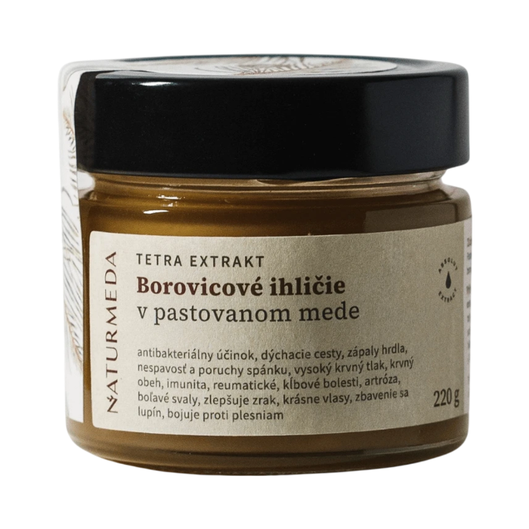 Obrázok z Terapeutický med s borovicovým ihličím - 220g - Naturmeda