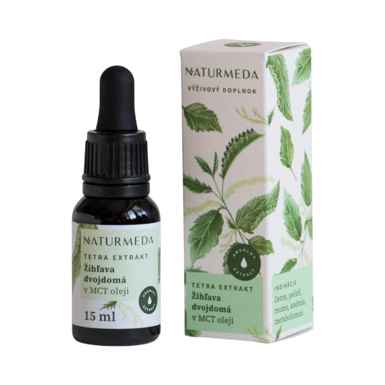 Obrázok z Žihľava dvojdomá – Tetra bylinný extrakt – 15 ml – Naturmeda