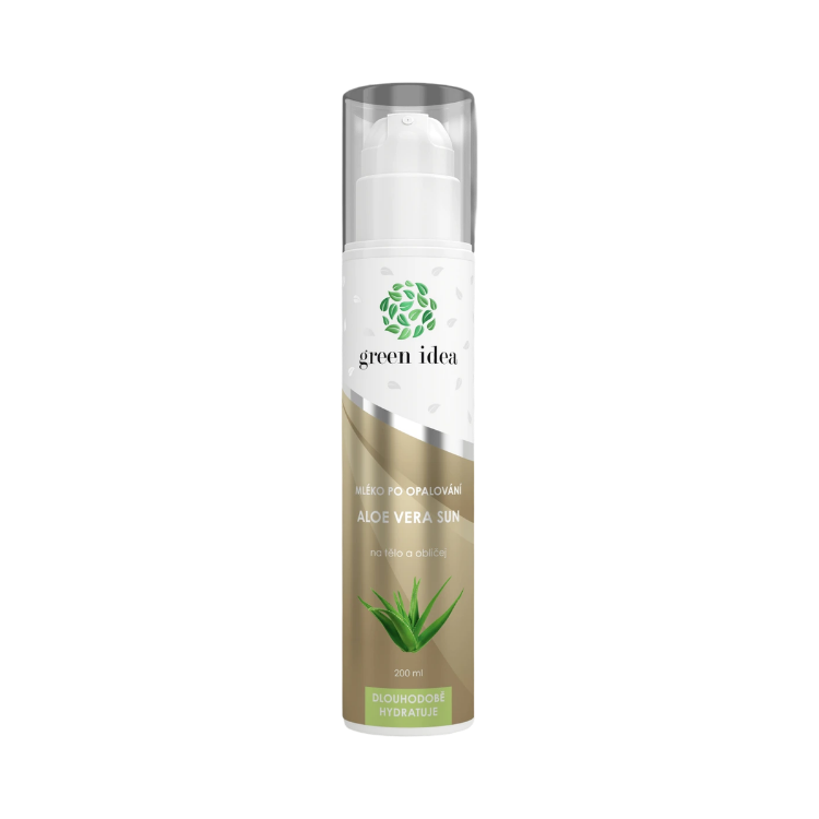 Obrázok z Aloe vera sun – mlieko po opaľovaní 200 ml – Green idea