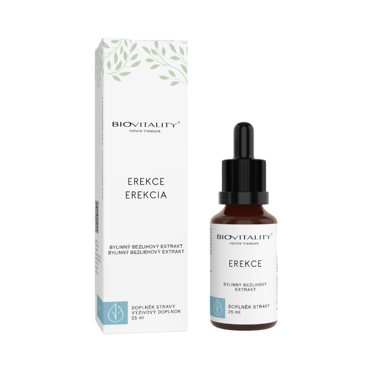 Obrázok z Erekcia – bezliehová tinktúra – kvapky 25 ml – Green idea