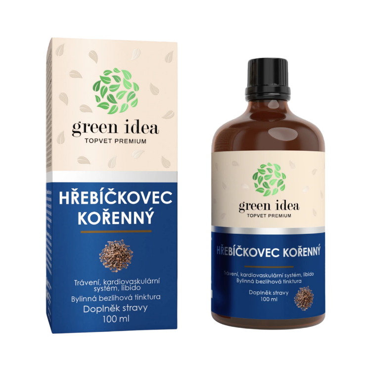 Obrázok z Klinčekovec – bezliehová tinktúra 100 ml – Green idea