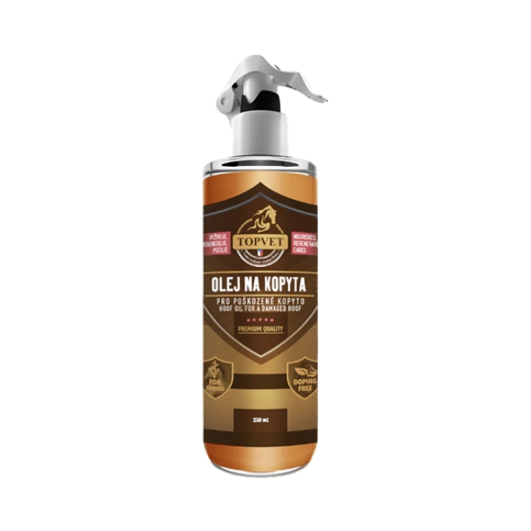 Obrázok z Olej pre poškodené kopyto pre kone - 250 ml - Green idea