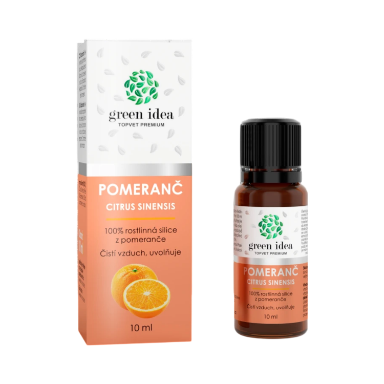 Obrázok z Pomaranč 100% silica 10 ml - Green idea