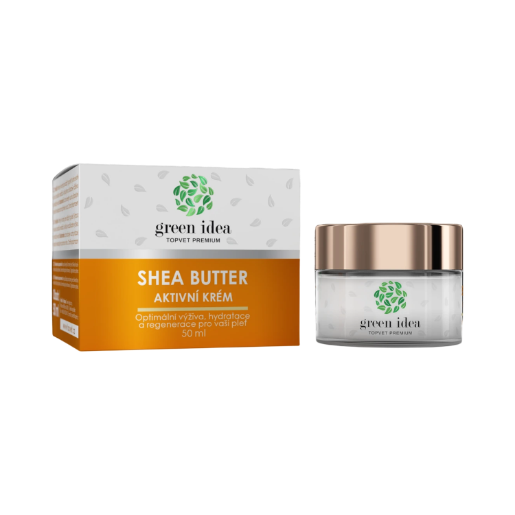 Obrázok z Shea maslo aktívny krém 50 ml - Green idea