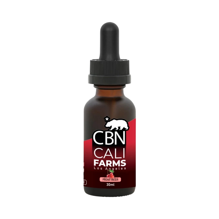 Obrázok z CBD & CBN Olej (2000 mg CBD + 500 mg CBN) - Čerešňa 30 ml - CaliFarms