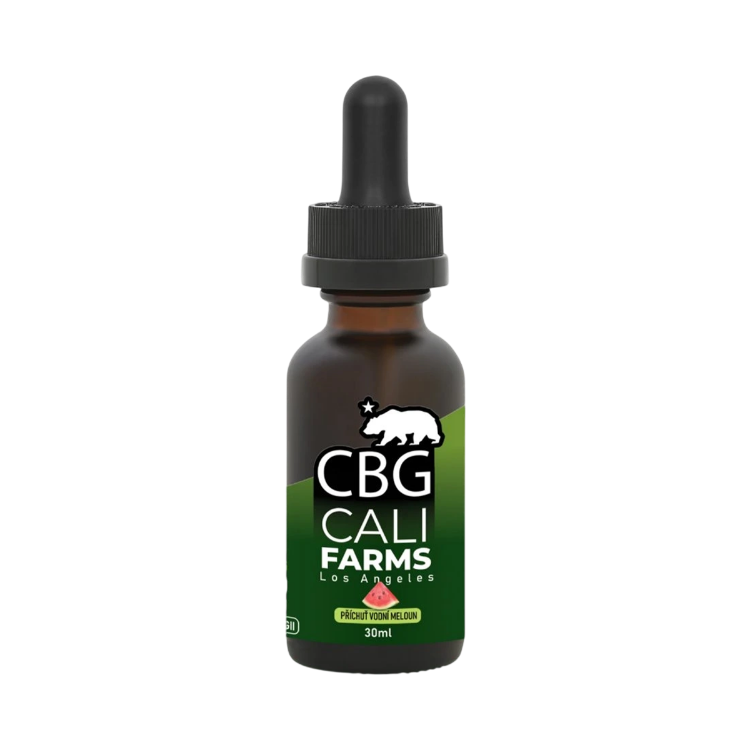 Obrázok z CBD + CBG Olej (2000 mg CBD + 500 mg CBG) - Vodný melón - 30 ml - CaliFarms