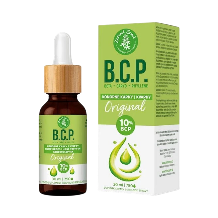 Obrázok z Konopné kvapky s BCP Original - 30 ml - Zelená Země