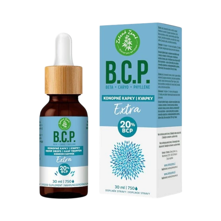 Obrázok z Konopné kvapky s BCP Extra - 30 ml - Zelená Země