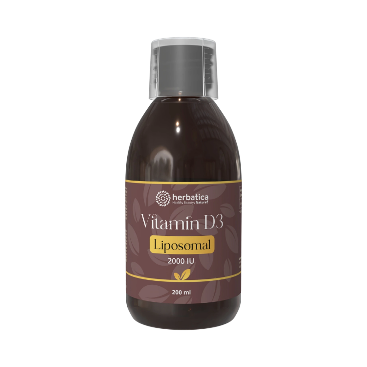 Obrázok z Lipozomálny Vitamín D3 2000IU - 200 ml - Herbatica