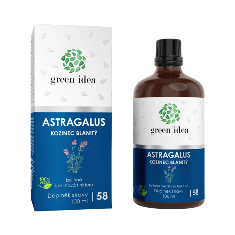 Obrázok z Astragalus – bezalkoholová tinktúra 100 ml – Green idea