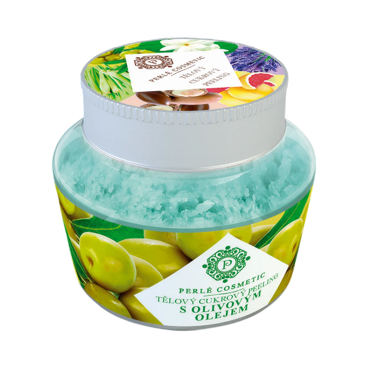 Obrázok z Cukrový peeling s olivovým olejom 200 g – Green idea