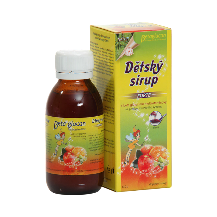 Obrázok z Detský sirup multivitamínový forte 130 g – Green idea