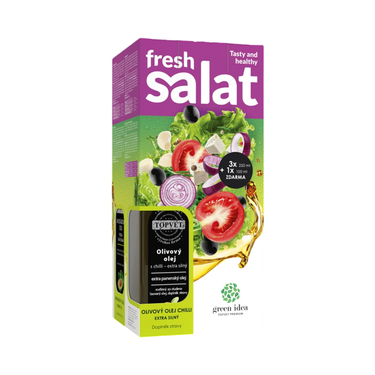 Obrázok z Fresh šalát 3+1 zdarma – Green idea