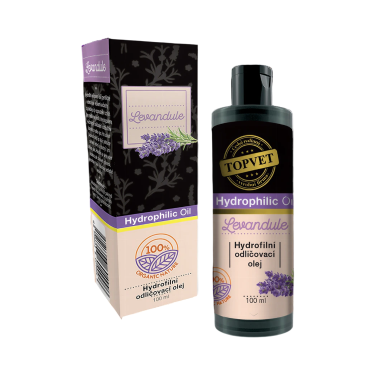 Obrázok z Hydrofilný odličovací olej levanduľa – 100 ml – Green idea