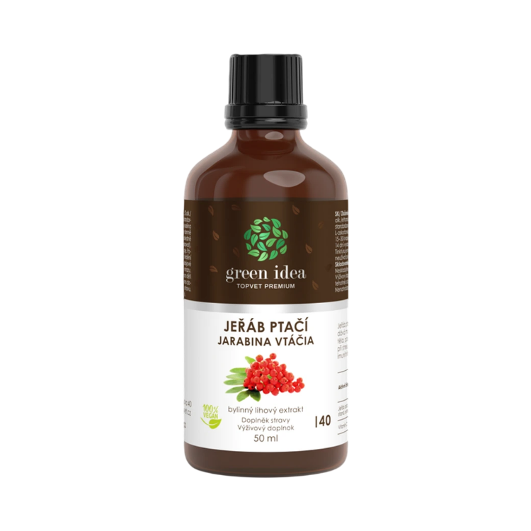 Obrázok z Jarabina vtáčia tinktúra – kvapky 50 ml – Green idea