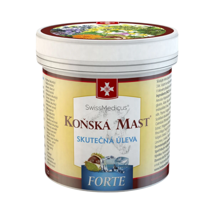 Obrázok z Konská masť forte chladivá 250 ml – SwissMedicus