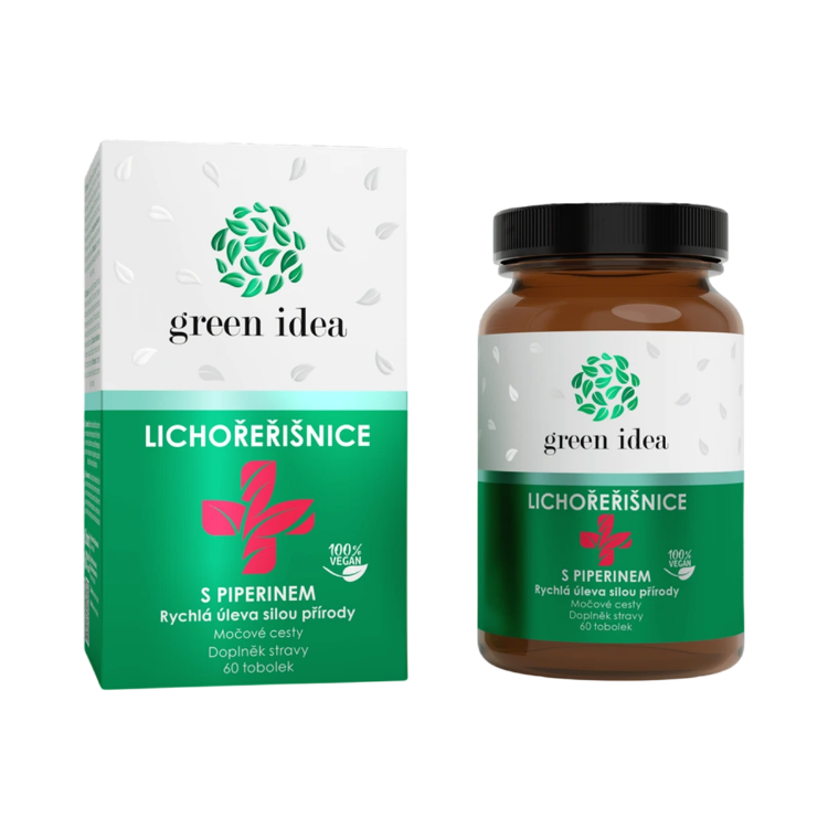 Obrázok z Kapucínka+ s piperínom – 60 kapsúl – Green idea