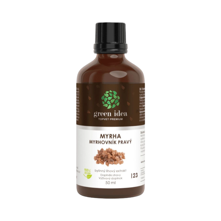 Obrázok z Myrha tinktúra – kvapky 50 ml – Green idea